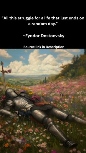 Why Work So Hard? Dostoevsky’s Brutal Truth on Mortality ⏳ #shorts