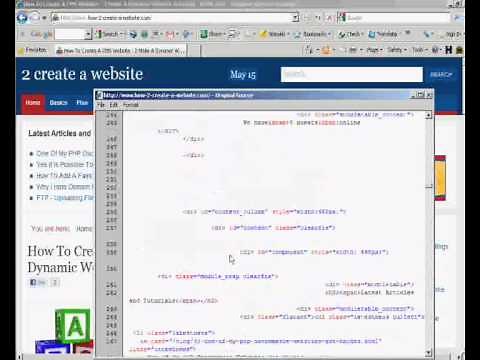How To View Website Source Code With Internet Explorer Web Browser