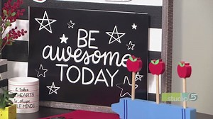 3.1K views · 18 reactions | Keep the kids excitement up for school this week by creating this adorable back-to-school mantle! | Studio 5 | Facebook