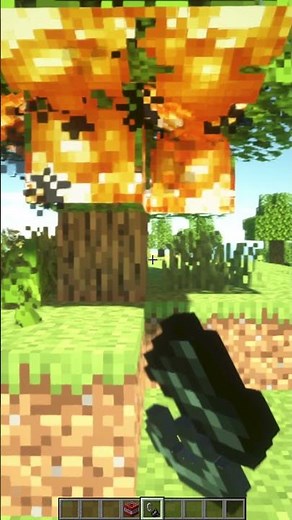 Realistic Minecraft TNT Explosions RTX #Shorts