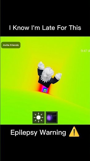 Epilepsy Warning #roblox