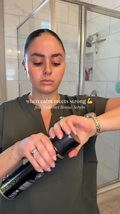 The balance you’ve been waiting for with @fableticsscrubs new BONSAI color 🌲 💚 #fableticspartner Literally obsessed with this dark green color!! New VIP members can get their first set of scrubs for only $15 🫶 link is always in my bio | Ashley Lorena Adkins