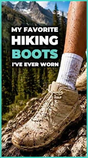 My favorite hiking boots I've ever worn