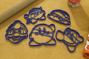 Kirby Star Allies Cookie Cutters- Waddle Dee, King Dedede, Sleepy Kirby - Etsy