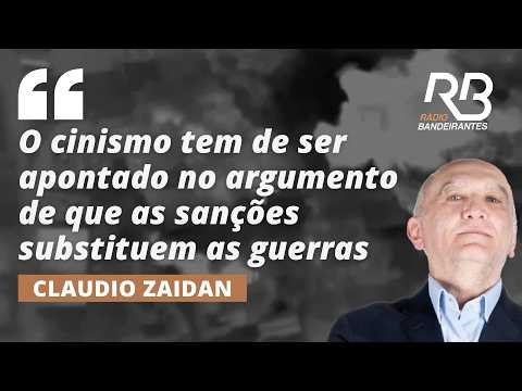 Zaidan: Sanctions kill more than wars and are an instrument of domination.