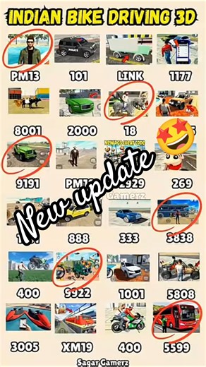 Only Real code 💥 Indian bike driving 3d all new cheat code update + plugin cheat code