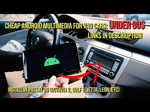 Install Cheap Android Multimedia on Passat B6, B7