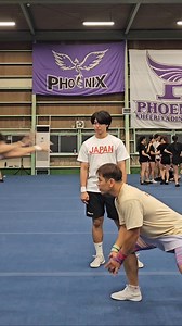 太近了 #cheerleading #cheer #challenge #mvp #funny #how #training #partnerstunt #japan #taiwaneseinjapan #couple #handspring | CheerSugar方糖