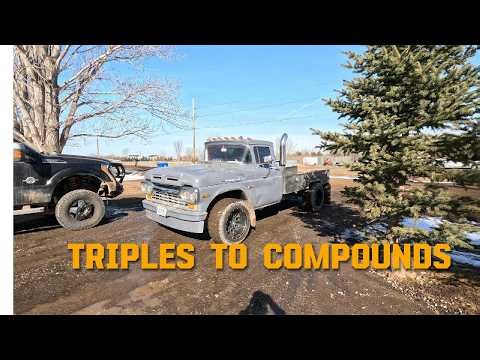 converting the triple turbo 6.0 powerstroke to compounds