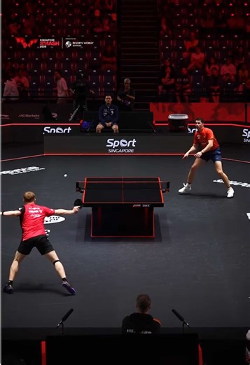 Patrick Franziska's Flawless Table Tennis Victory in Singapore