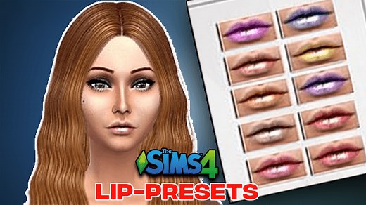 Sims 4 Lip Presets CC & Mods (Bigger Lips) 2023 (Download)