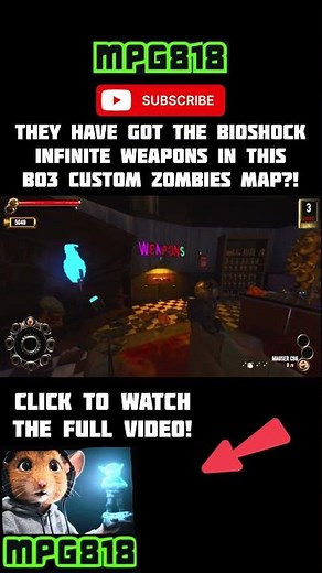 THE BIOSHOCK INFINITE WEAPONS IN THIS BO3 CUSTOM ZOMBIES MAP ARE NSANE?!
