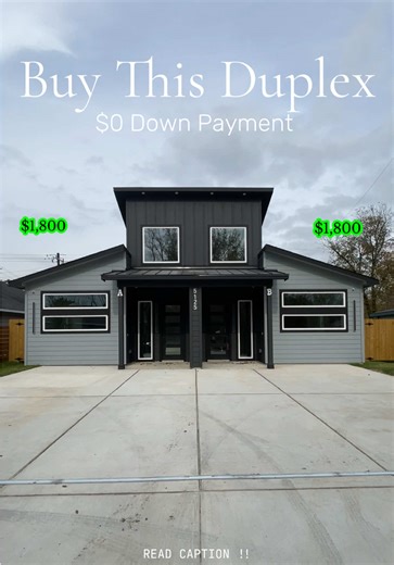 Reach me 📲 346-907-4563 Buying a duplex as your first home is one of the smartest moves you can make. You live in one unit and rent out the other, using that rent to help pay your mortgage. That means lower monthly costs, while still building equity and owning an income-producing property. With down payment programs available, it’s an easy way to start investing while living in your home. 🏡💸 #viral #houstonrealtor #firsttimehomebuyer #fyp #texasrealestate