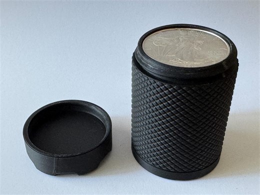 Rugged EDC 1oz Silver Coin Container - Holds 20 Silver American Eagles - Etsy