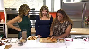 Try Sunny Anderson’s fluffy chocolate bread pudding