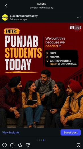 Let’s be real. The internet doesn’t need another page posting boring campus updates.