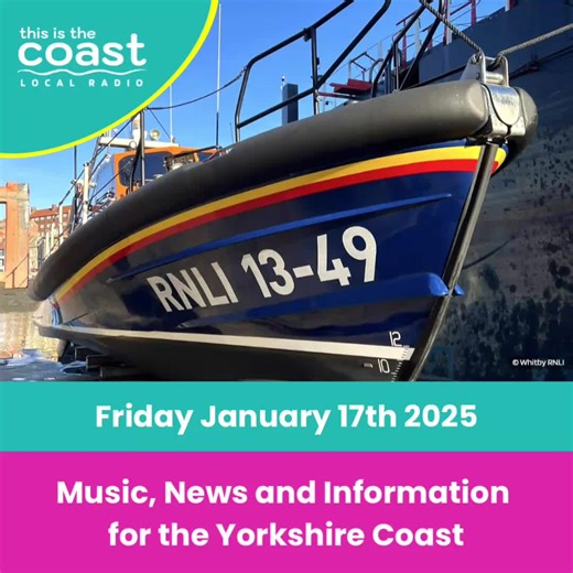 Some TLC for Whitby lifeboat and damage to a local prehistoric site. Just some of today’s stories from This is the Coast. #scarborough #whitby