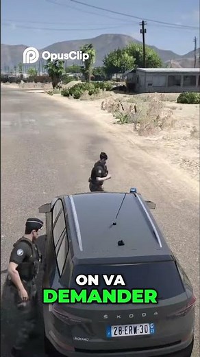 La gendarmerie intervient dans une course poursuite épique- LSPDFR #lspdfr #gta