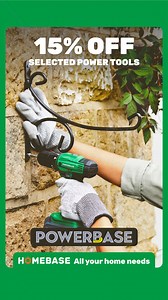 Get the job done in no time. Our power tool range is ready to tackle any task, big or small! | Homebase
