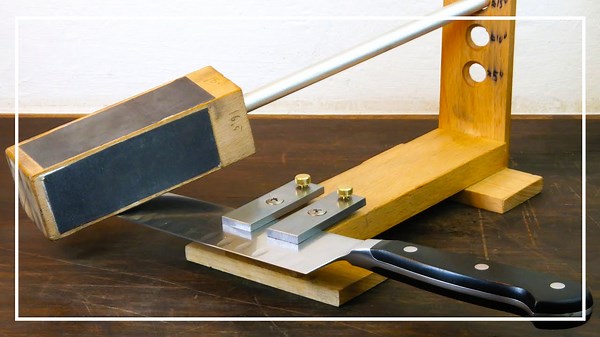 How to Sharpen Knives and Chisels with a Simple, Scary Sharp Homemade Sharpener