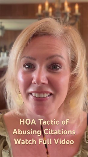 HOAs Use Citations to Silence Homeowners: What You Can Do to Fight Back - Full Video in Description