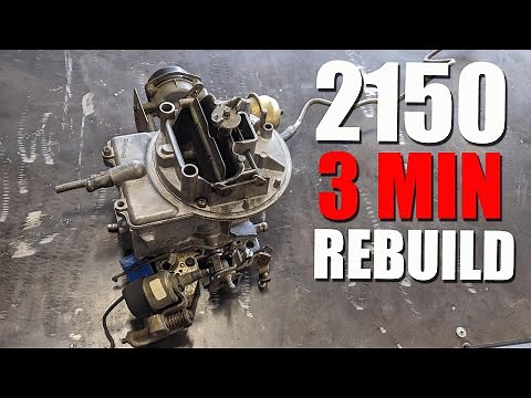 Motorcraft 2150 Rebuild in 3 Minutes