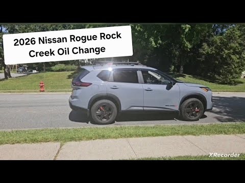 2026 Nissan Rogue Rock Creek Oil Change and Fuel Treatment