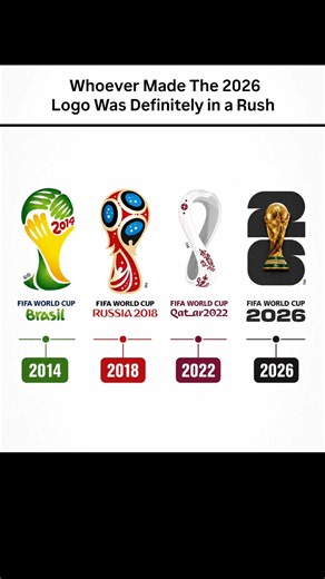 FIFA Logo Evolution 💀 #fifa #worldcup #fifa2026