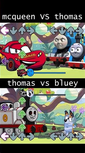fnf character test mcqueen vs thomas vs bluey babs vs james