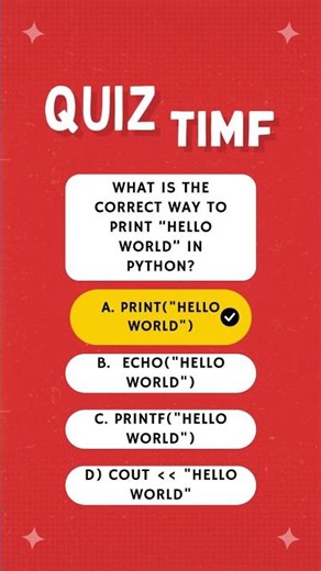 Python MCQ Questions with Answers | Simple Python Programs MCQ for Beginners