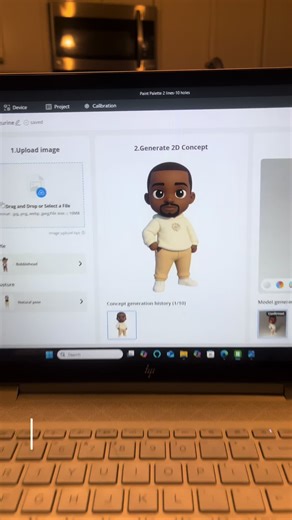 Painted and used the new AI feature in Makers Lab for the first time, and so far I’m having fun. Hope to upload a lot more frequently this year. #3dprinting #ai #painting