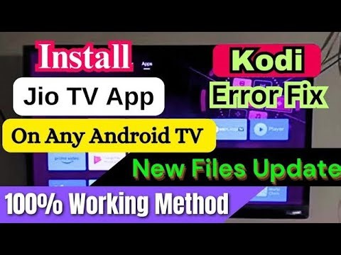How To Install Jio TV App In Android TV |Android TV me Jio TV App Kaise Install Kare