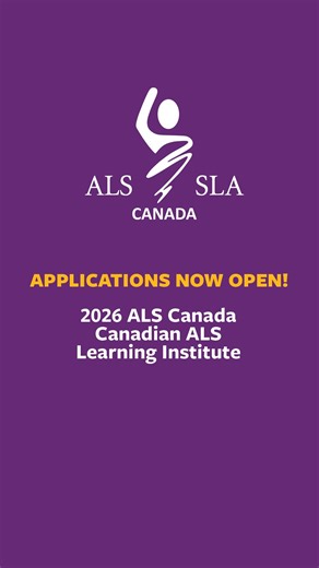 📣 2026 CALI applications are now open! 📣 The ALS Canada Canadian ALS Learning Institute (CALI) is an online learning program for people affected by ALS. Become an informed champion and connect with the ALS community, experts in ALS research and advocacy, and ALS Canada staff. The deadline to apply is Wednesday, November 19. Hurry now and apply today, visit https://bit.ly/4o5Eb0X! There are limited spots available. | ALS Canada
