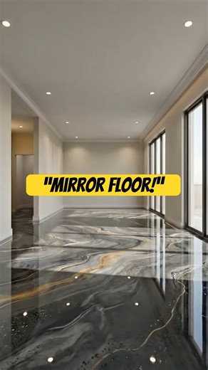Modern Living Room Epoxy Floor....Luxury Finish