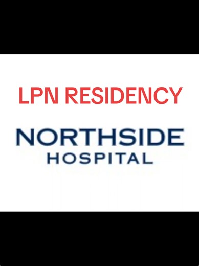 LPNs interested in working in the hospital? Northside has LPN Residency Applications open for their Summer cohort. Go to their website to apply! #nurse #lpn #nursesoftiktok #Northside #fypviral