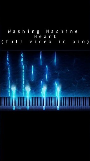 🎹 Washing Machine Heart – Mitski | Tuto Piano Facile 💔 4