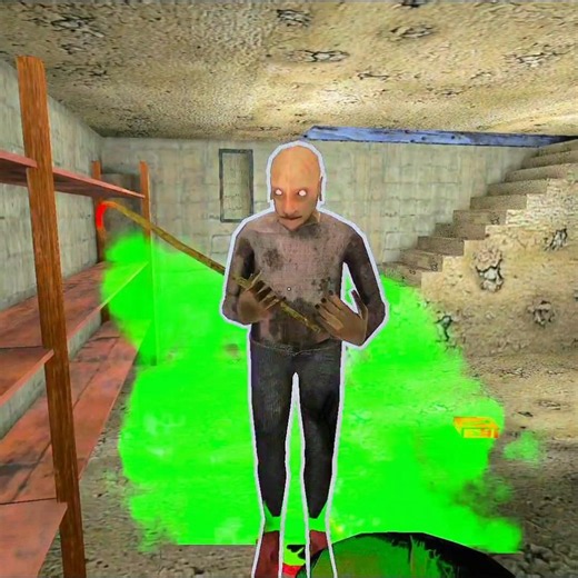 granny grandpa and me vs freeze trap in granny chapter 1 gameplay 😆| #granny #gaming #gameplay