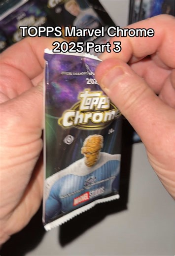 TOPPS Marvel Chrome 2025: Tony Stark Iron Man Card