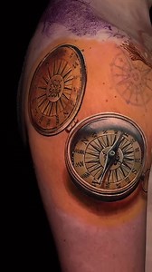 🌊🌊🌊🧭⚓️ sail away...., by Boristattoo Intenze Tattoo Ink Europe . #anchor #tattooartist #intenzeink #tattoos | Intenze Tattoo Ink Europe