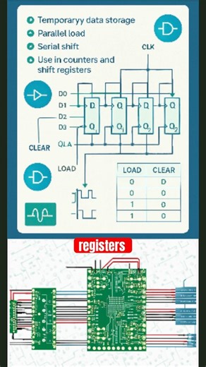 Registers in Digital Electronics