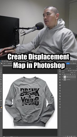 How to Create a Displacement Map in Photoshop. I'm using Photoshop version 2024. And the tablet I'm using is a Wacom Intuos 4 Medium. #PhotoshopTutorial #PhotoshopEdit #PhotoshopTips