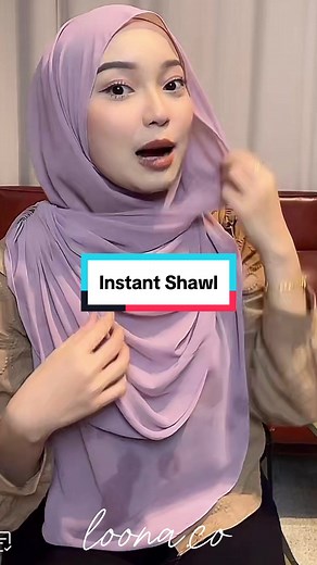 Tutorial Lengkap Memakai Instant Shawl Viral