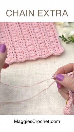 Try this AMAZING HACK!!➡️CHAIN EXTRA Easy Crochet Stitch Baby Afghan🌟FULL VIDEO LINK in description.