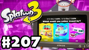 【ZackScottGames/生肉】Splatoon 3第二百零七集 - 祭典预告 | 海陆空大战