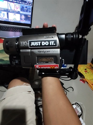 📹 The camera I like to use for taking pictures now. #camcorder #handycam #sony