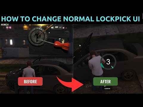 [FREE] HOW TO CHANGE NORMAL LOCKPICK UI | FIVEM QB-CORE