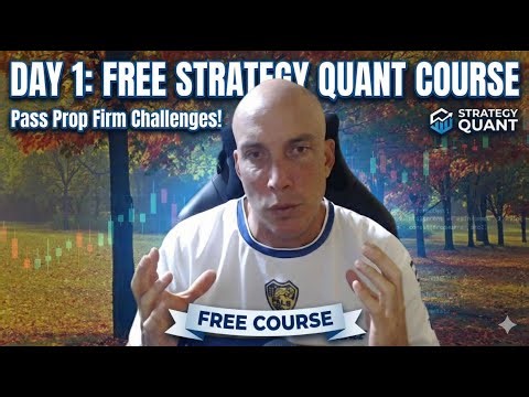Crushing Prop Firm Challenges: The Strategy Quant Blueprint (Day 1 Free Course)