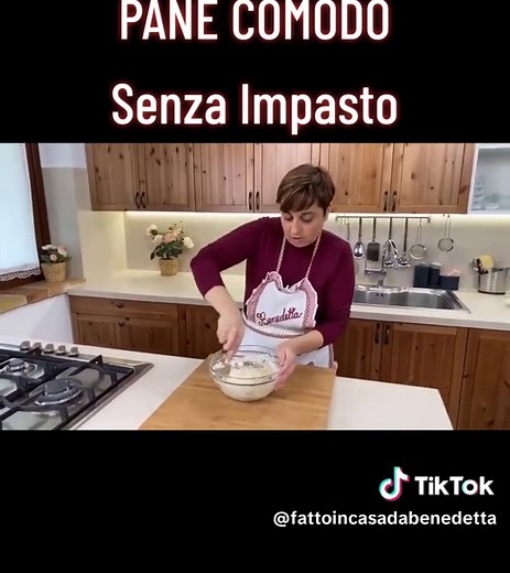 Pane Comodo Senza Impasto - Ricetta Facile di Benedetta Rossi