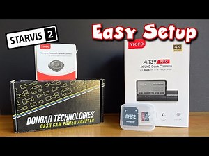 Viofo A139 Pro 4K Dashcam Unboxing And Setup