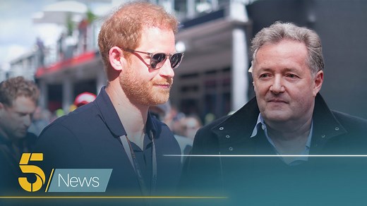 Prince Harry claims the former editor of the Daily Mirror, Piers Morgan, "knew perfectly well what was going on", as his hacking case against Mirror Group Newspapers has been settled with substantial damages. 5 News’ Julian Druker reports. | Channel 5 News